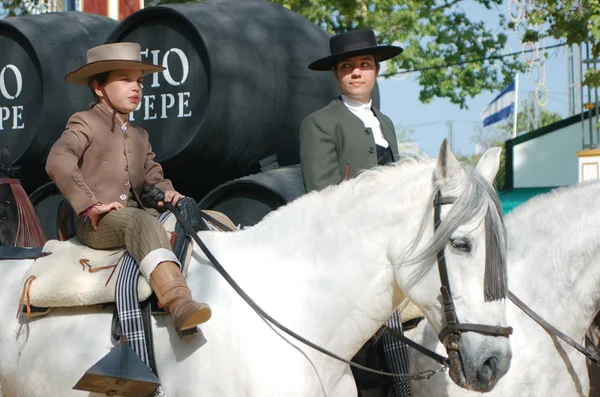 Horse fair, jerez de la frontera — Stockfoto