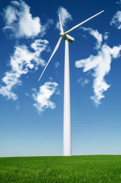 Windmills to generate wind power — Stock Photo, Image