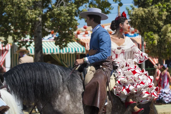 Feria de Abril en Sevilla — Foto de Stock