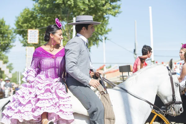 Feria de Abril en Sevilla — Foto de Stock