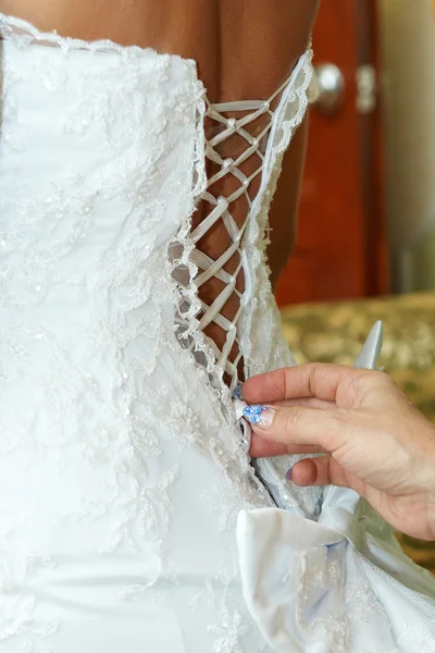 Bride's Back — Stock Photo, Image