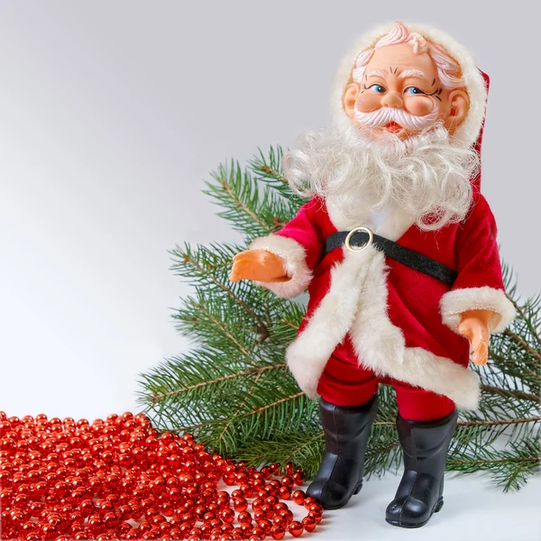 Fotos de brinquedo Papai Noel — Fotografia de Stock