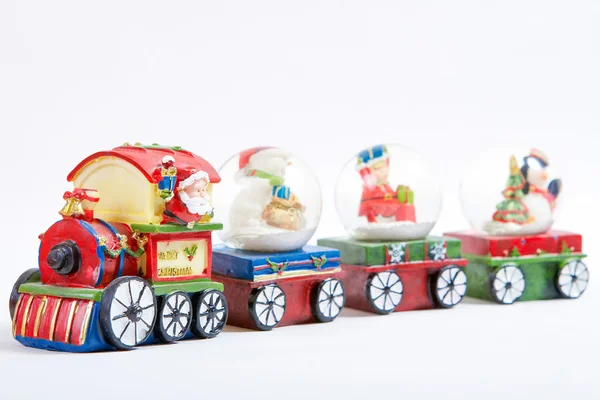 Treno di Natale — Foto Stock