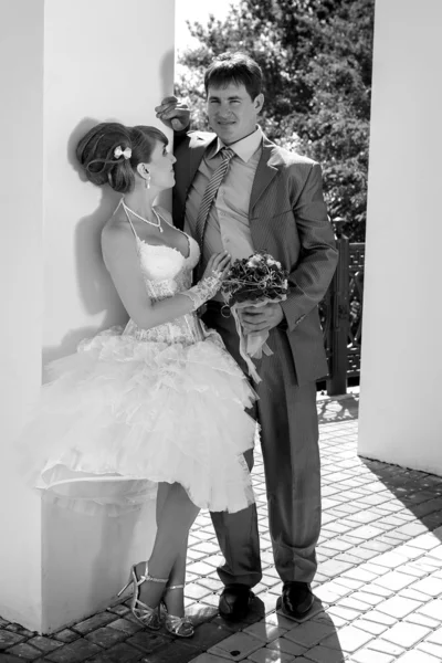 Bride and groom — Stock Photo, Image