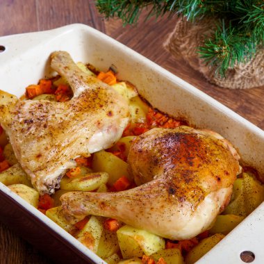 kızarmış tavuk drumsticks