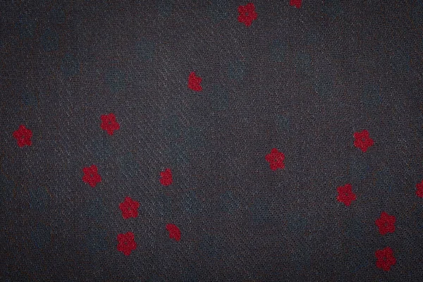 Фон Текстура ткани с цветами — стоковое фото