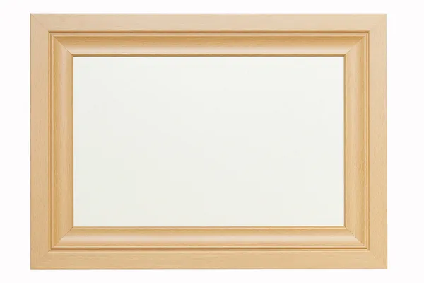 Placa de madera o tablón de nombres en marco de madera —  Fotos de Stock