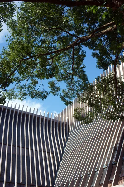 Geschichtsmuseum daklak bei sonnigem Tag — Stockfoto