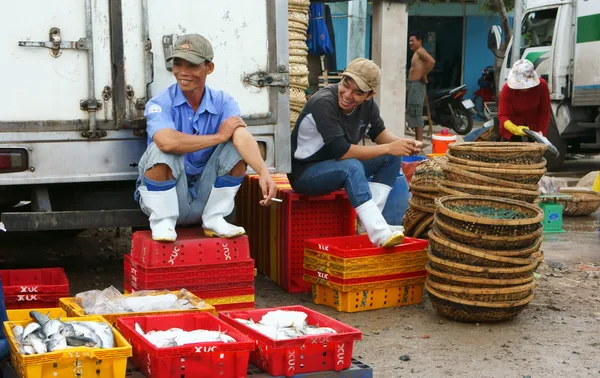 Lange hai, Vietnam-15 juli — Stockfoto