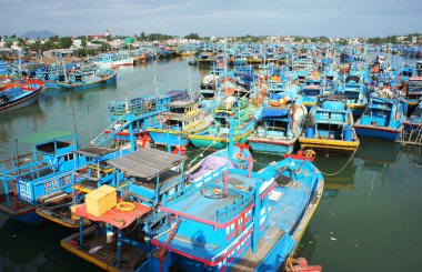 Balıkçılık Tekne çapa seaport adlı