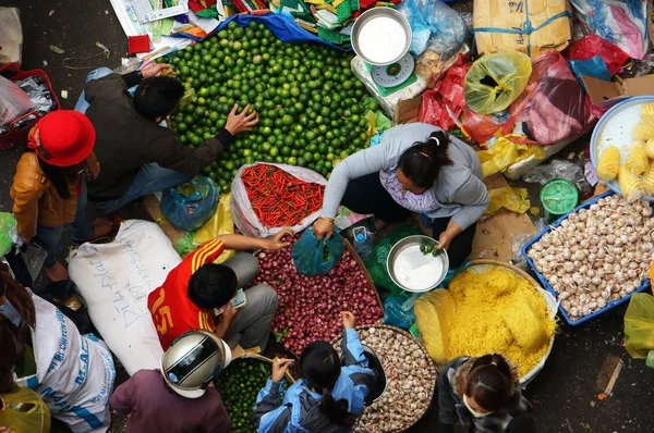 야외 농부 시장 — 스톡 사진