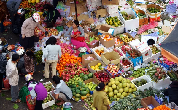 Mercado de agricultores ao ar livre — Fotografia de Stock