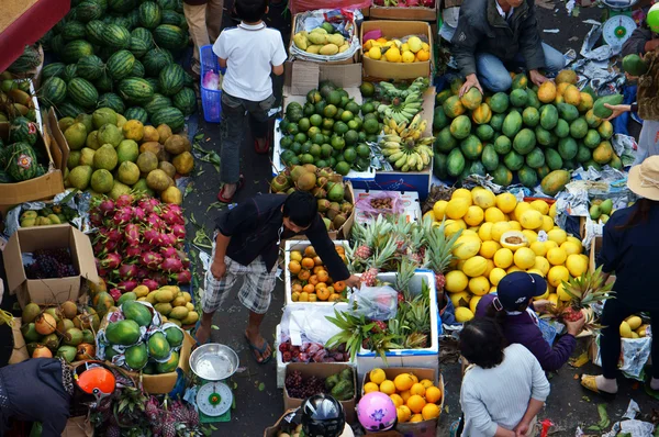 Bauernmarkt im Freien — Stockfoto