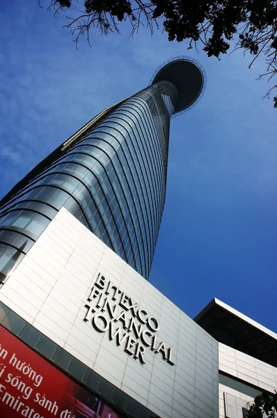 Torre Financeira Bitexco (Lotus Tower ) — Fotografia de Stock