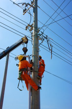 Elektrikçi onarım sistem elektrikli tel