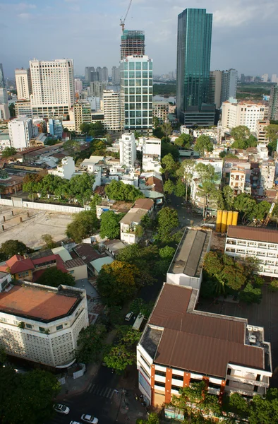 Ho chi minh city, Vietnam, Übersicht am Tag — Stockfoto