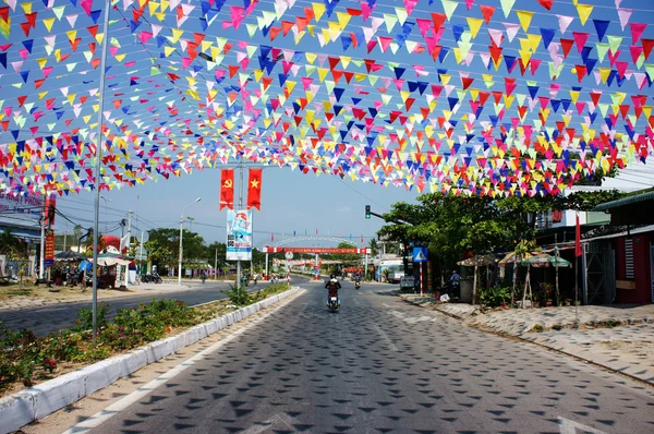 Impresión con decoración para celebrar la fiesta de Vietnam —  Fotos de Stock