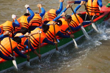 aktivite oluşturma, dragon boat racing kürek takımı