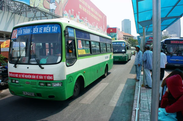 Vietnam bus station — Stock Photo, Image