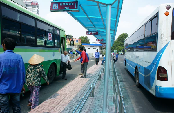 Vietnam bus stop