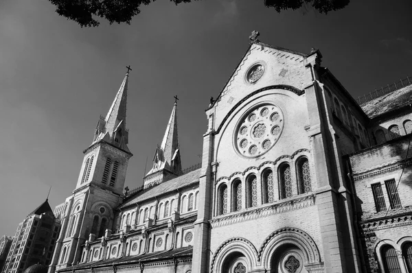 Abtract architecture of Duc Ba Cathedral — Stock Photo, Image