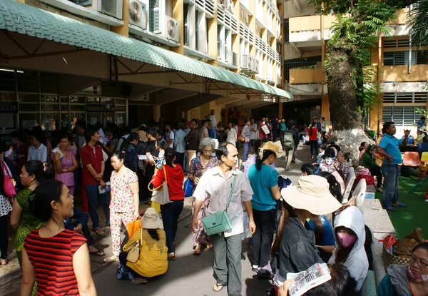 Overload in Azië ziekenhuis — Stockfoto