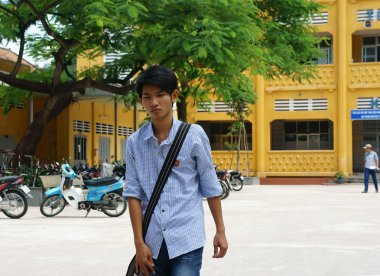 Vietnamca lise öğrencisi