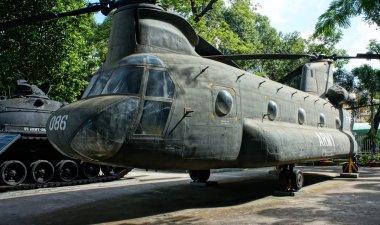 Helikopter Savaşı kalıntıları Müzesi'nde