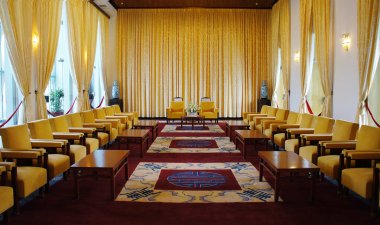 Bağımsızlık Sarayı iç, ho chi minh