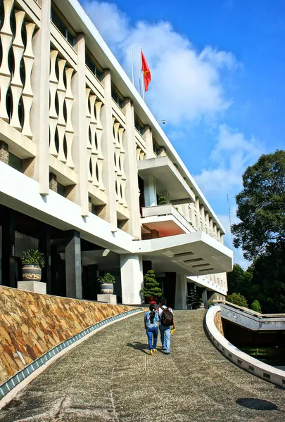 Pałac niezależności, ho chi minh — Zdjęcie stockowe