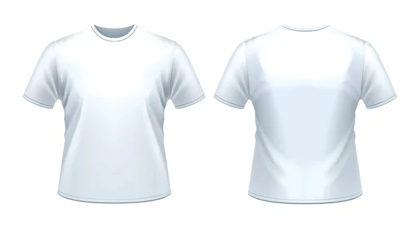 Wit T-shirt — Stockfoto