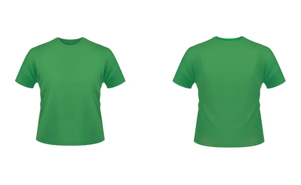 Camiseta verde Fotos de stock