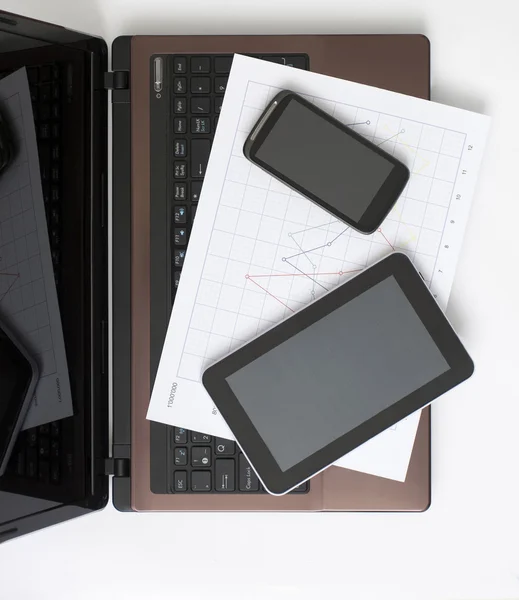 Three screens — Stock Photo, Image