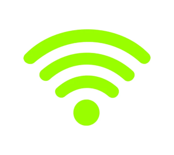 Znak WiFi — Zdjęcie stockowe
