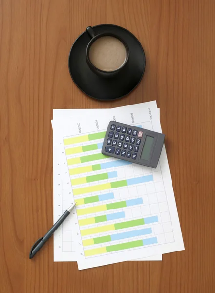 Planning on the Table — Stock Photo, Image