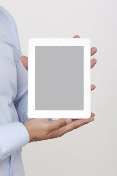 Dijital tablet temsil — Stok fotoğraf
