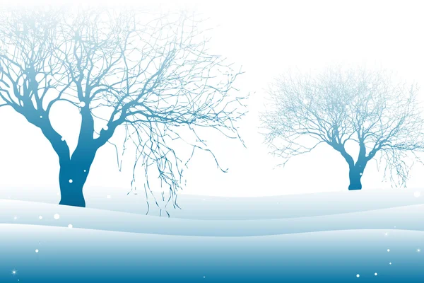 Winterlandschaft — Stockvektor