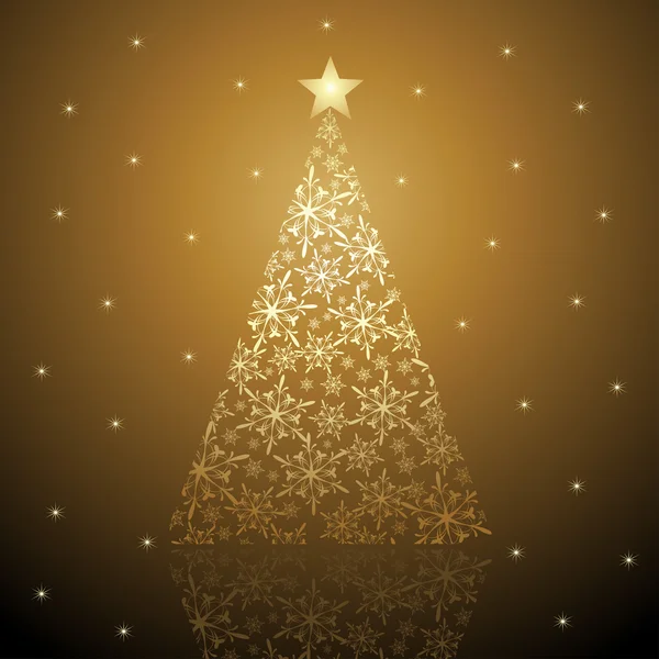 Christmas tree — Stock Vector