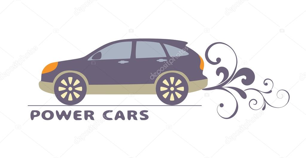 Car logo, vector