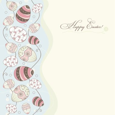 Paskalya tebrik kartı