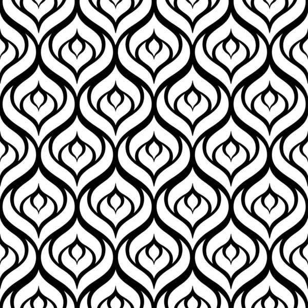 Black and white pattern — Stock Vector