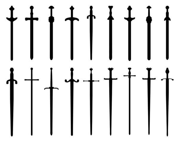 Meče a šavle — Stockový vektor