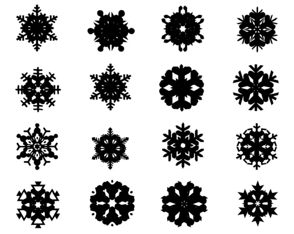 Sneeuwvlokken — Stockvector