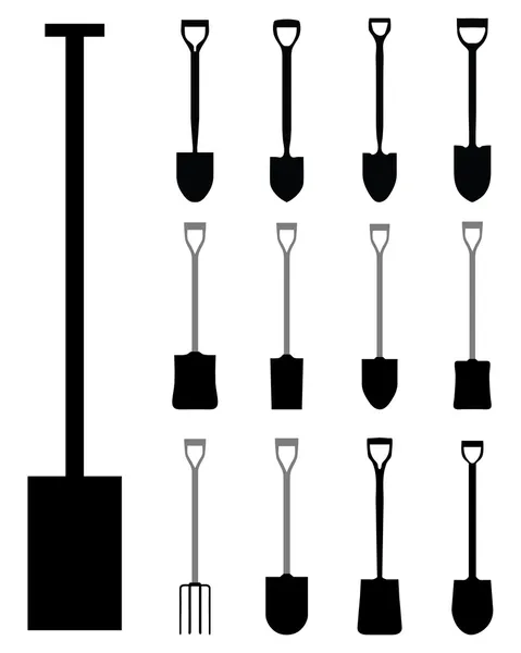 Pelles et villas — Image vectorielle