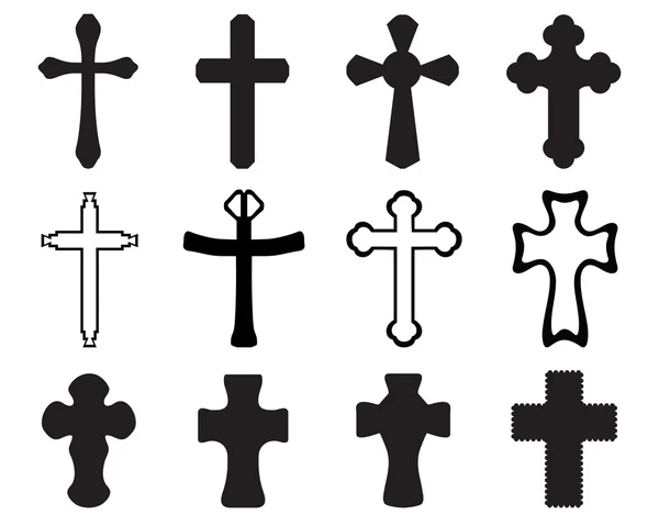 Cruces — Vector de stock