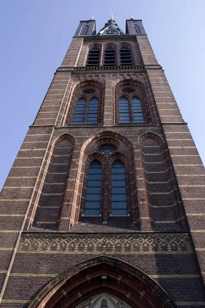 Toren Van Sint Vituskerk Hilversum — Stockfoto