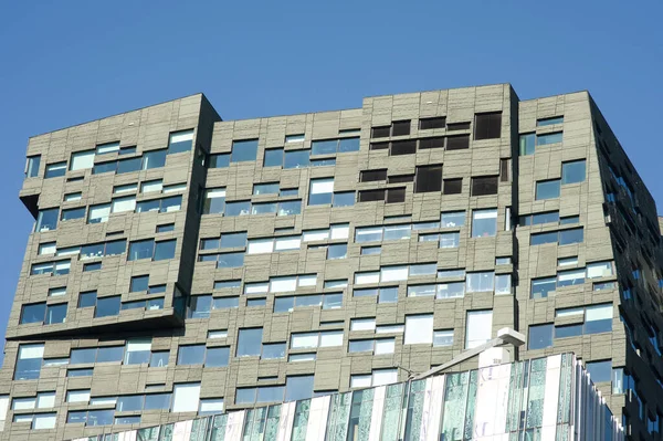 Amsterdam Netherlands October 2021 Modern Office Building Business District Amsterdam — Stockfoto