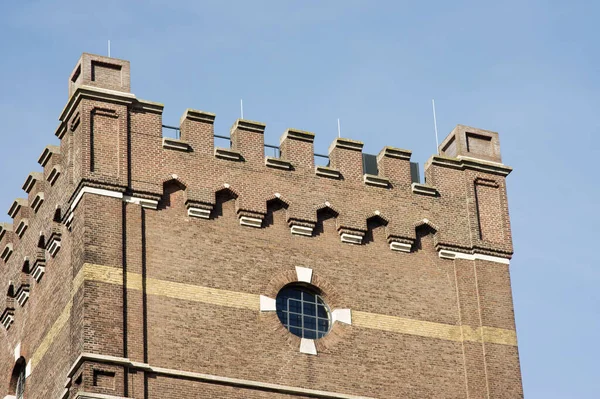 Top Modern Tower Medieval Appearance Center Den Bosch Netherlands — Stock Photo, Image