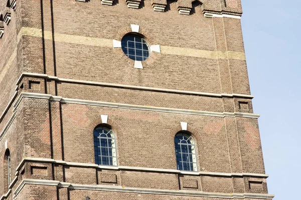 Facade Modern Tower Medieval Appearance Center Den Bosch Netherlands — Stock Photo, Image
