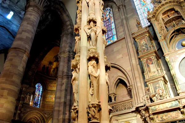 Catedral de strasbourg — Fotografia de Stock